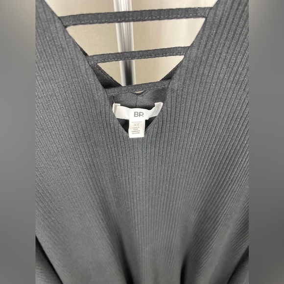 BP. Black Longsleeve Casual Mini Dress Size XS (0-2)NWOT - Picture 5 of 10